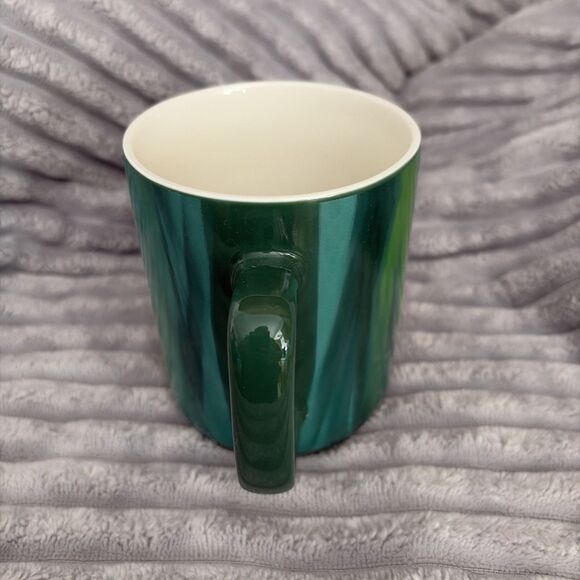 Starbucks Coffee Mug Cup 15 Oz 2022 Green Variegated Multi Shade Design Gift - Picture 2 of 11